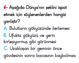 3. Sınıf İlkokul Evim Türkiye Geneli Süreç İzleme Sınavı 3