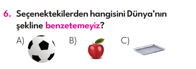 3.Sınıf 1. Hafta Değerlendirme Testi