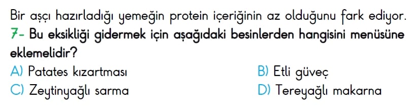 4. Sınıf Türkiye Geneli Ölçme ve Değerlendirme Sınavı 2