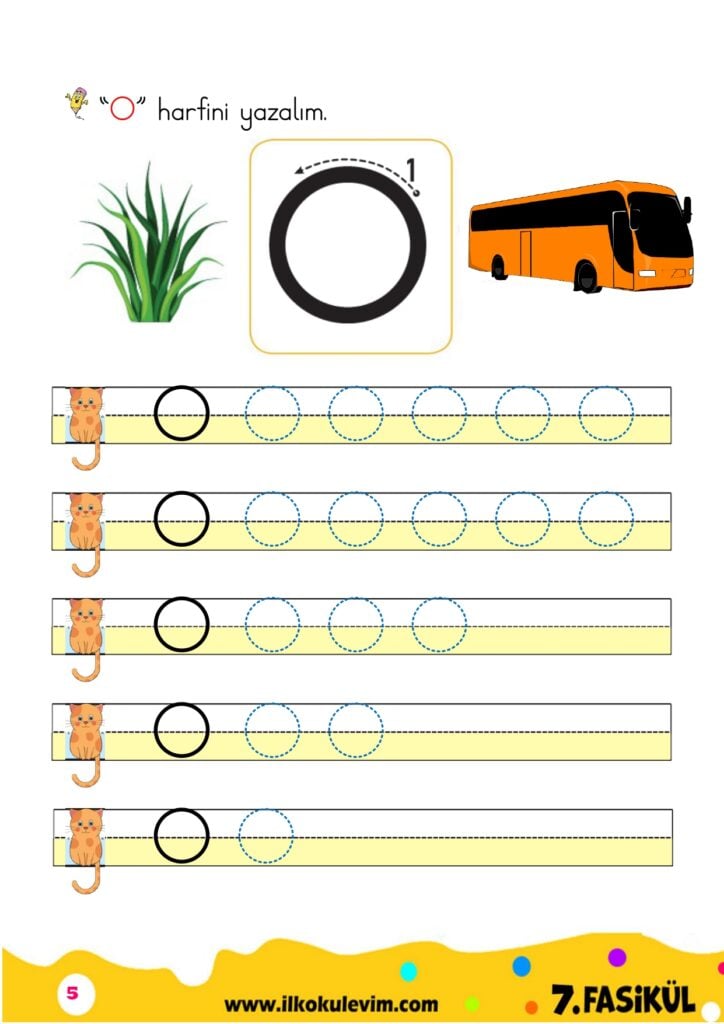 1. Sınıf O Sesi Fasikülü