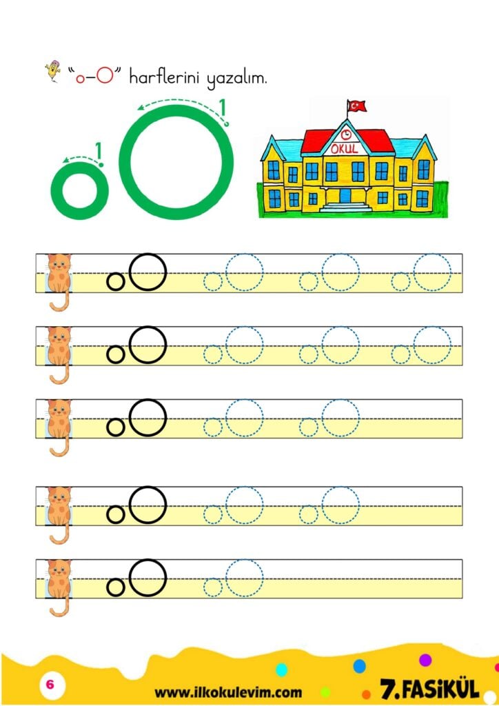 1. Sınıf O Sesi Fasikülü