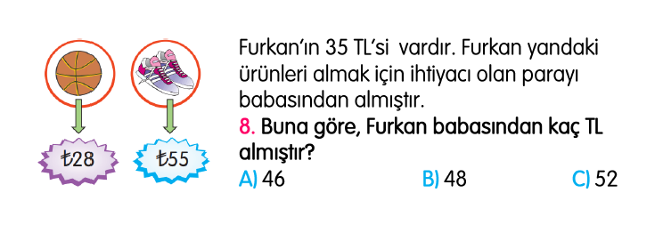 2. Sınıf Türkiye Geneli Kazanım Değerlendirme Sınavı 4