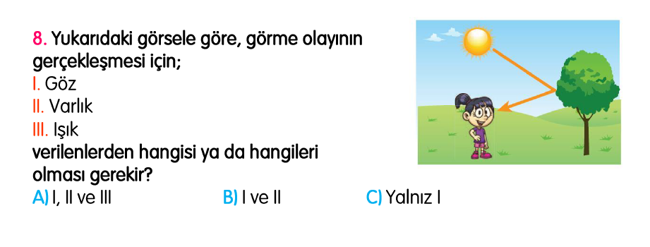 3. Sınıf Türkiye Geneli Kazanım Değerlendirme Sınavı 4