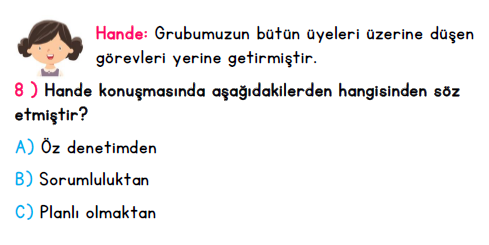 2. Sınıf İlkokul Evim Türkiye Geneli Süreç İzleme Sınavı 1