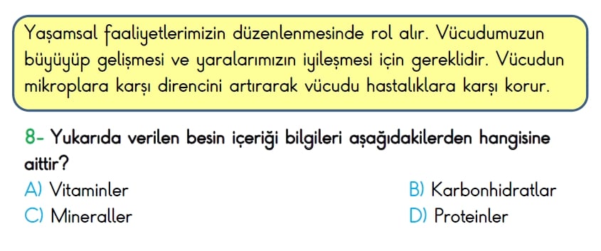 4. Sınıf Türkiye Geneli Ölçme ve Değerlendirme Sınavı 2