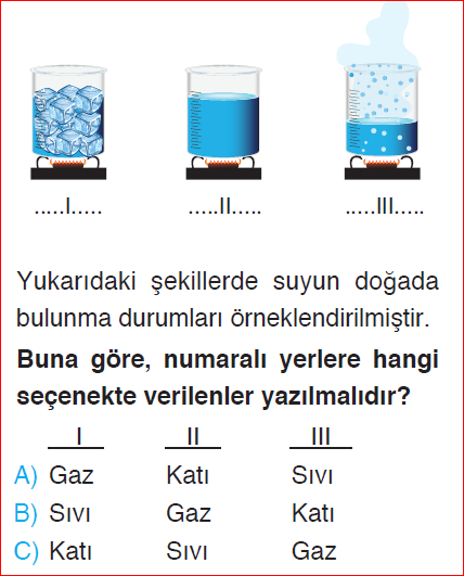 3. Sınıf 15. Hafta Değerlendirme Sınavı