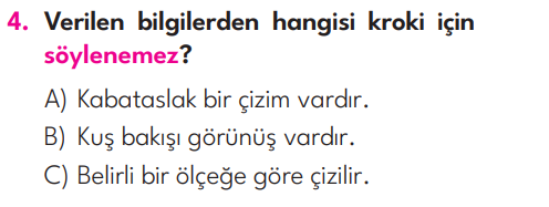 3.Sınıf 2. Hafta Değerlendirme Testi