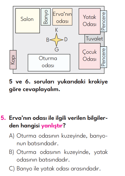 3.Sınıf 2. Hafta Değerlendirme Testi