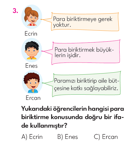 2.Sınıf 7. Hafta Değerlendirme Testi