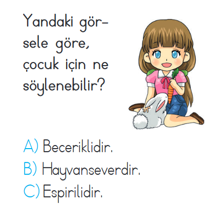 1. Sınıf 30 Soruluk Değerlendirme Sınavı 25.03.2023