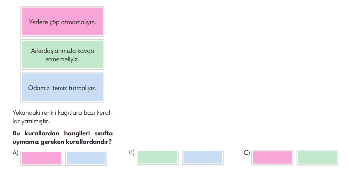 2.SINIFTAN 3.SINIFA GEÇENLER İÇİN TARAMA SINAVI ( MÜFREDAT 1-2-3-4. HAFTA)