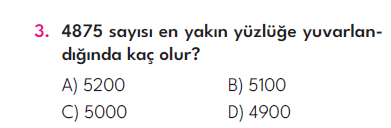 4.Sınıf 4. Hafta Değerlendirme Testi