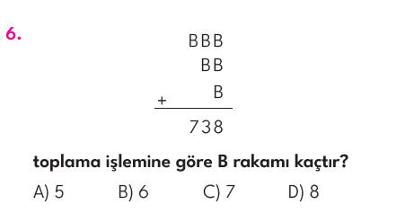 4.Sınıf 5. Hafta Değerlendirme Testi