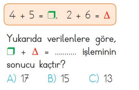 1. Sınıf 30 Soruluk Değerlendirme Sınavı 25.03.2023