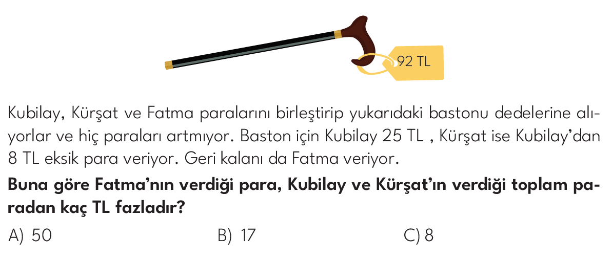 3.SINIF 2024-2025 EĞİTİM ÖĞRETİM YILI HAZIRBULUNUŞLULUK SINAVI