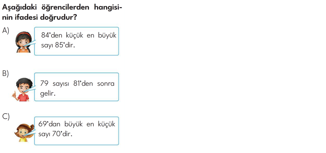 2.SINIFTAN 3.SINIFA GEÇENLER İÇİN TARAMA SINAVI ( MÜFREDAT 1-2-3-4. HAFTA)