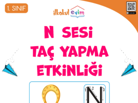 1. Sınıf N Sesi Taç Yapma Etkinliği