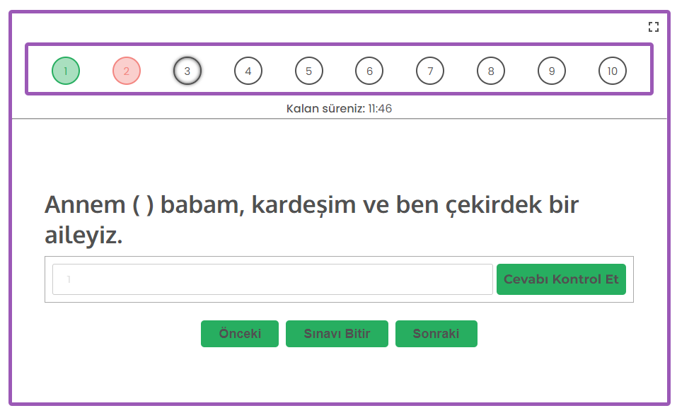 3.Sınıf Noktalama İşaretleri Online Etkinlik