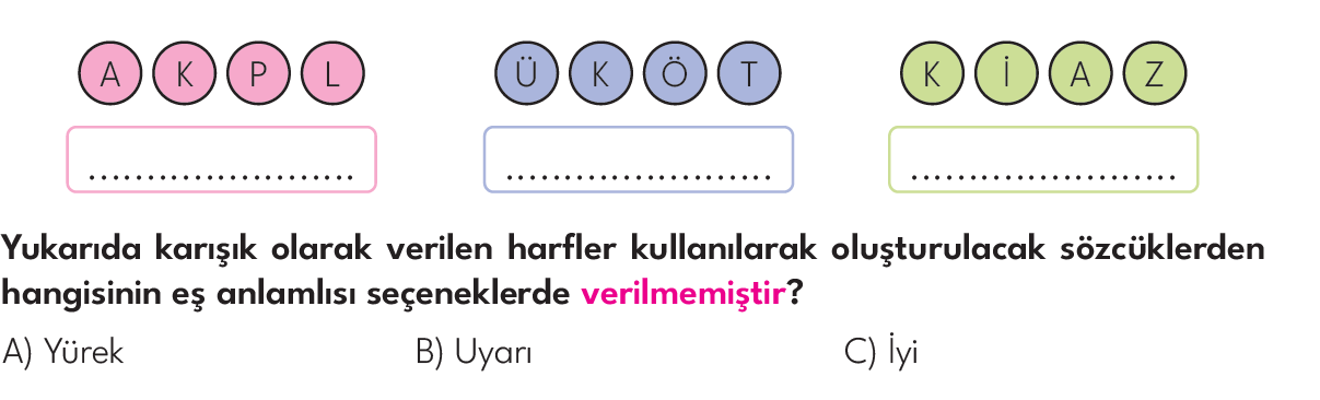 4.SINIF 2024-2025 EĞİTİM ÖĞRETİM YILI HAZIRBULUNUŞLULUK SINAVI