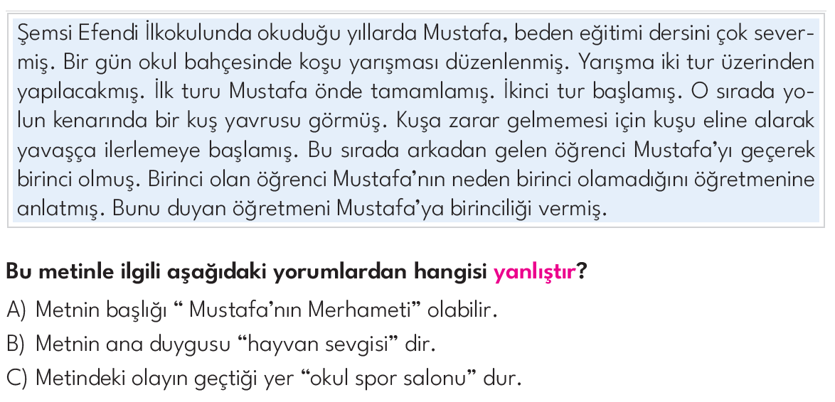 4.SINIF 2024-2025 EĞİTİM ÖĞRETİM YILI HAZIRBULUNUŞLULUK SINAVI