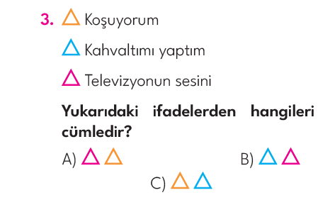 2.Sınıf 7. Hafta Değerlendirme Testi