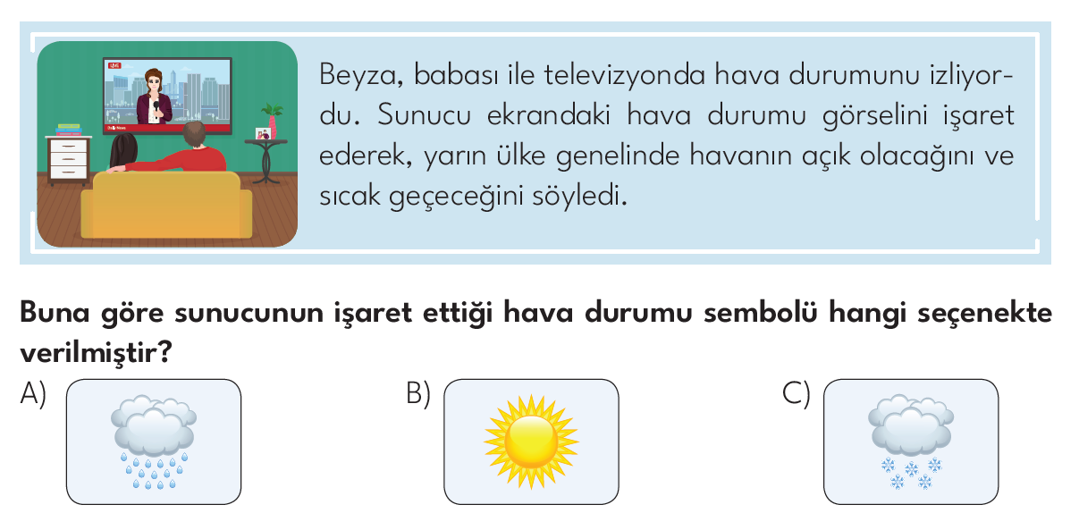 3.SINIF 2024-2025 EĞİTİM ÖĞRETİM YILI HAZIRBULUNUŞLULUK SINAVI