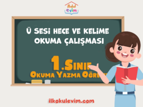 Ü Sesi Hece ve Kelime Okuma Çalışması