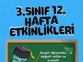 3.Sınıf 12. Hafta Çalışma Kağıtları