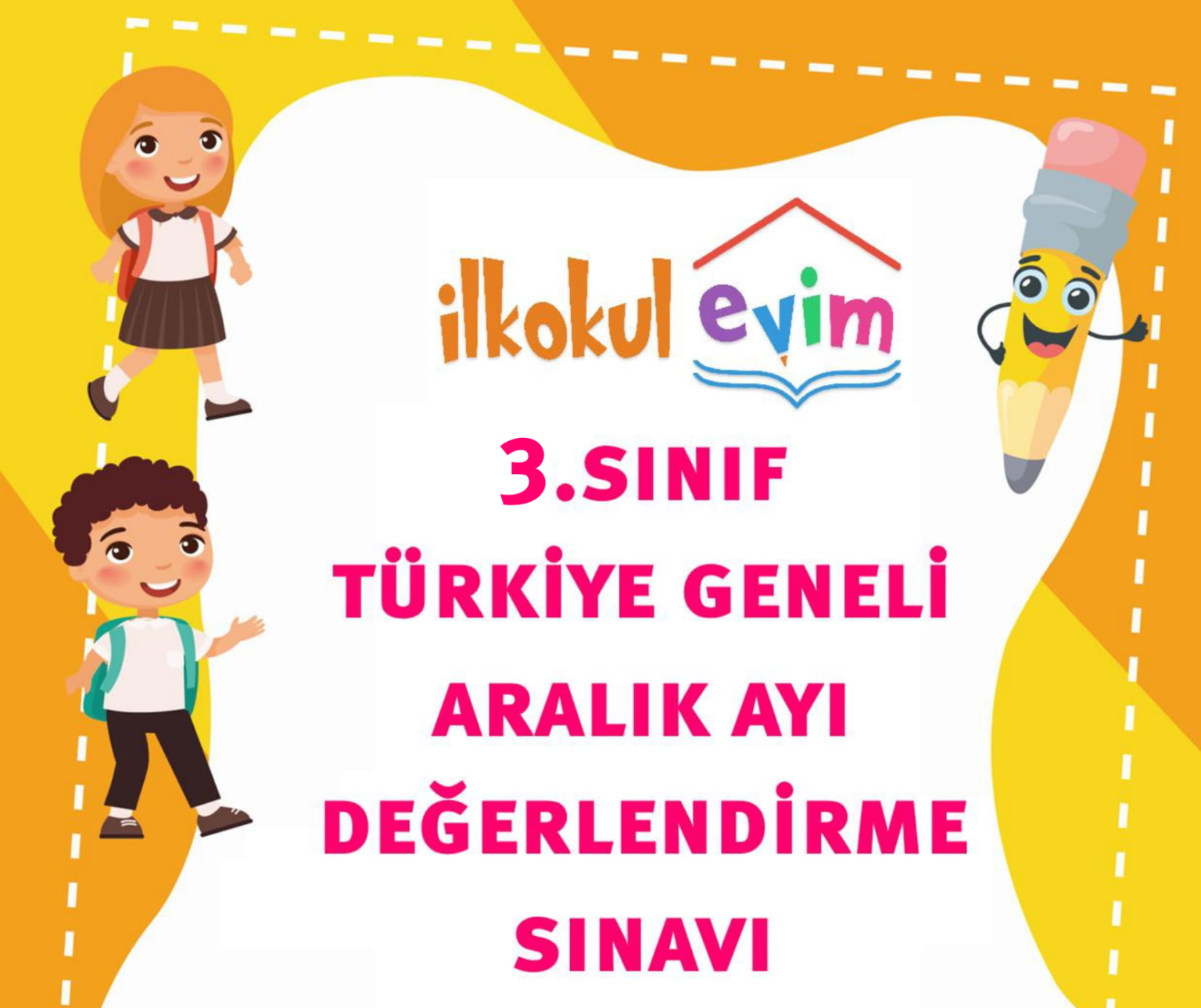 3.Sınıf Türkiye Geneli Aralık Ayı Değerlendirme Sınavı – İlkokul Evim ...