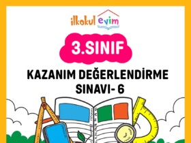 3. Sınıf Türkiye Geneli Kazanım Değerlendirme Sınavı 6