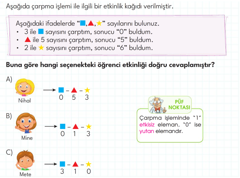 2. Sınıf Ultra Serisi Yeni Nesil Sorular