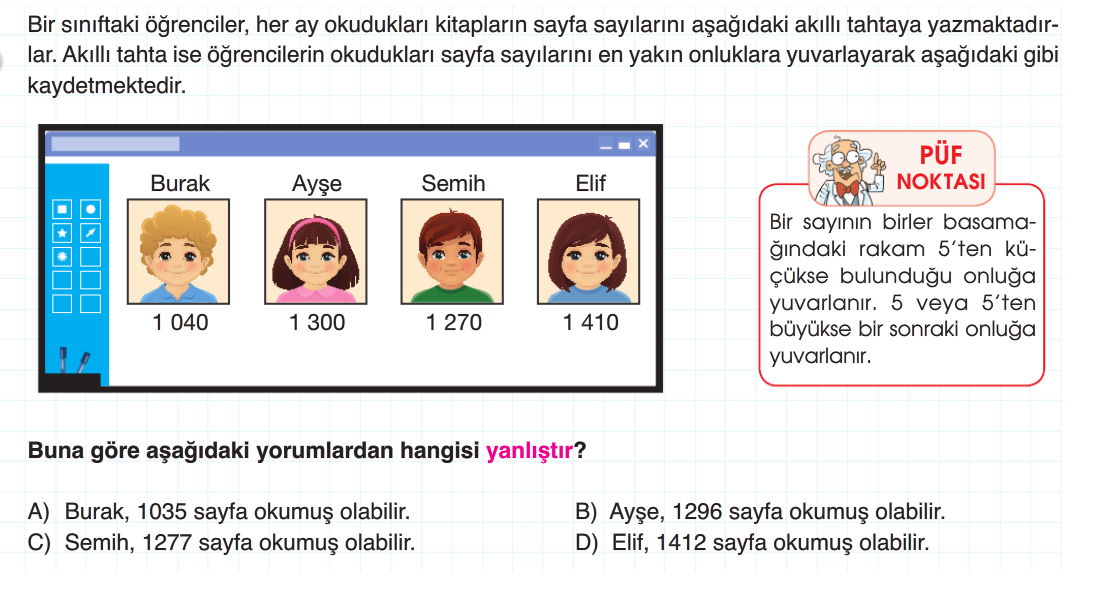 4. Sınıf Ultra Serisi Yeni Nesil Sorular