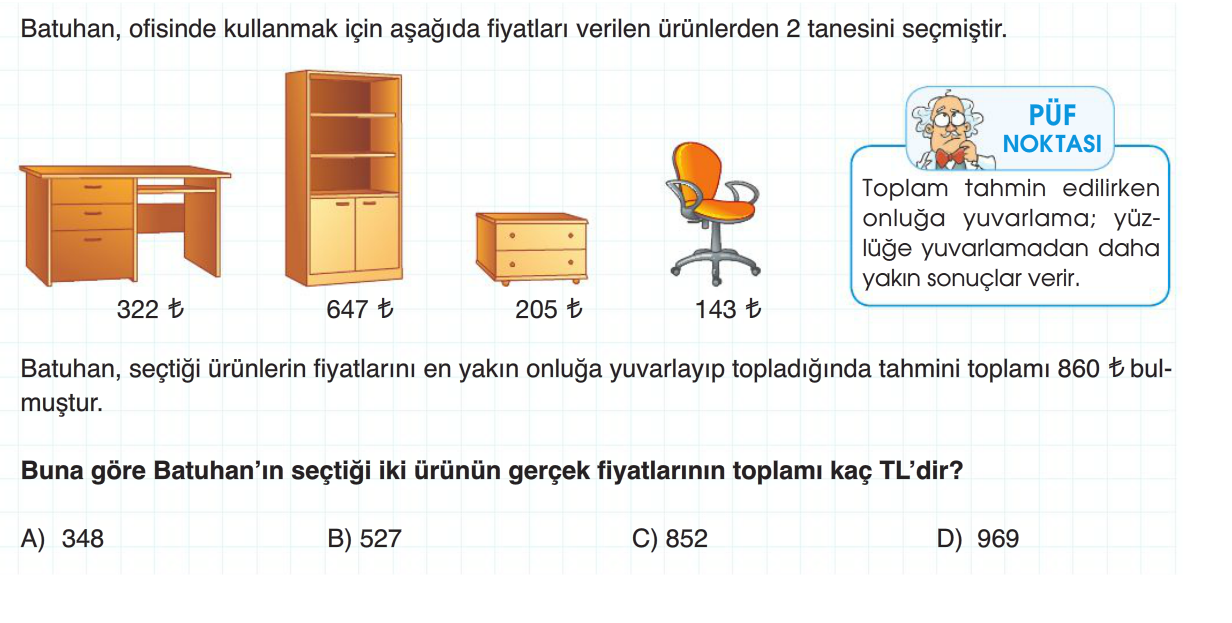 4. Sınıf Ultra Serisi Yeni Nesil Sorular