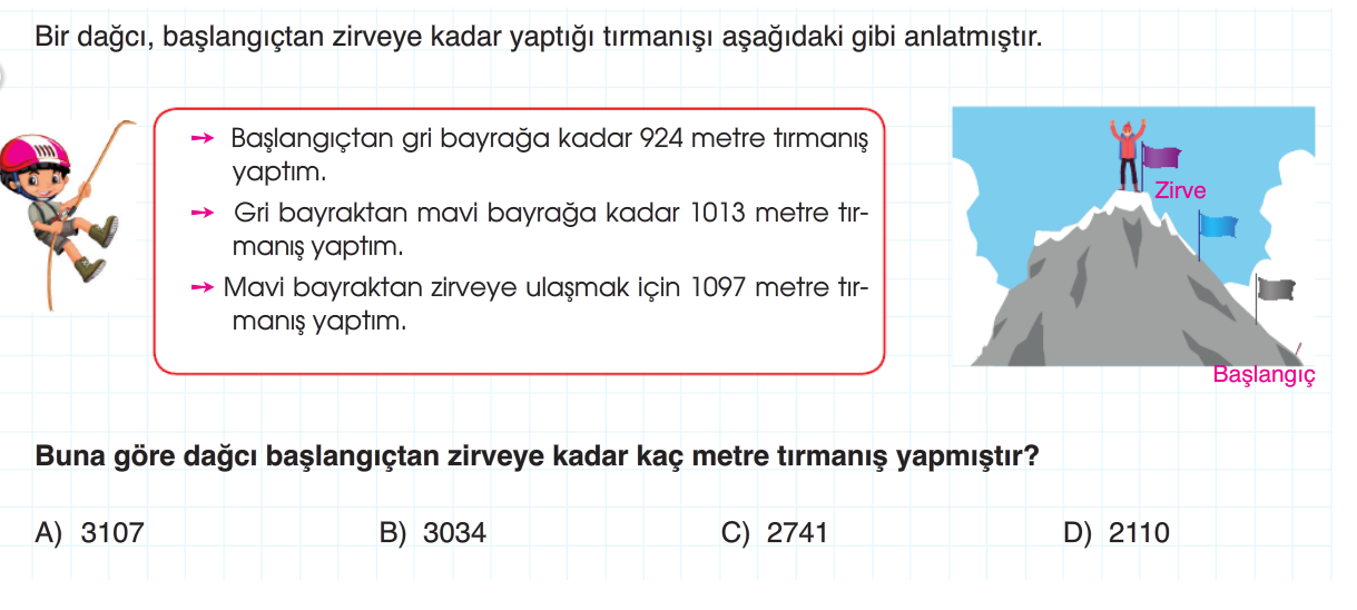 4. Sınıf Ultra Serisi Yeni Nesil Sorular