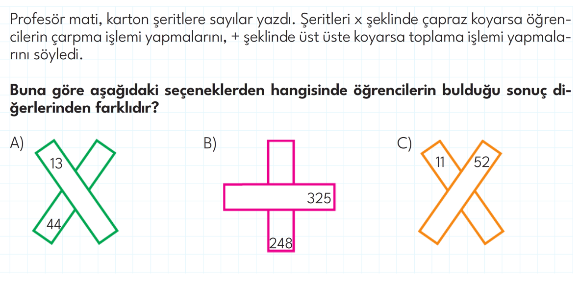 3. Sınıf Ultra Serisi Yeni Nesil Sorular