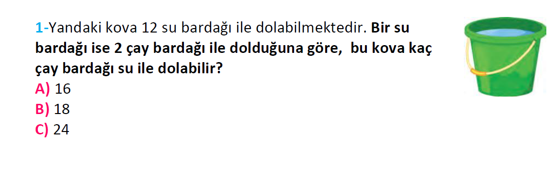 2. Sınıf Türkiye Geneli Kazanım Değerlendirme Sınavı-3