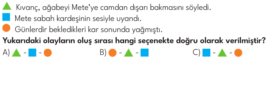 2. Sınıf Ultra Serisi Yeni Nesil Sorular