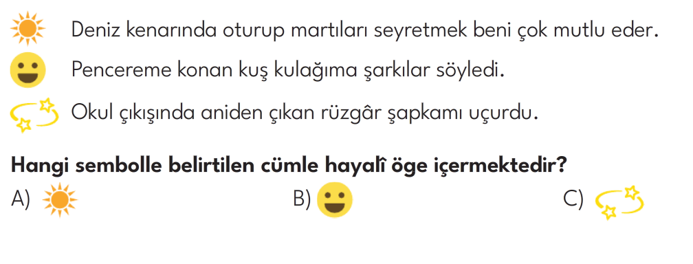 3. Sınıf Ultra Serisi Yeni Nesil Sorular