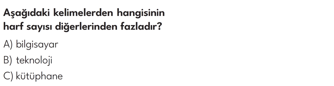 2.SINIFTAN 3.SINIFA GEÇENLER İÇİN TARAMA SINAVI ( MÜFREDAT 1-2-3-4. HAFTA)